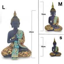 Carregar imagem no visualizador da galeria, Estatueta Decorativa de Buda em Resina Feito a Mão - Mundo dos Japamalas
